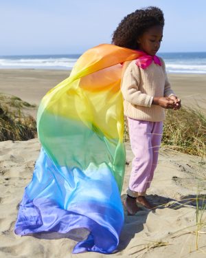 Sarah's Silks speelzijde xxl 177x89 | Rainbow 3