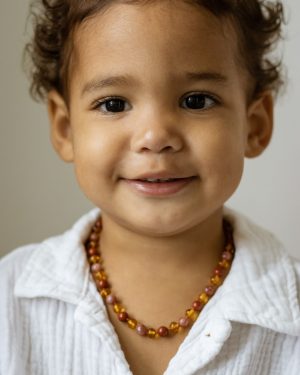 Lemon barnsteen ketting | Touch of pink