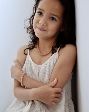 Edelsteen ketting | Zonnesteen