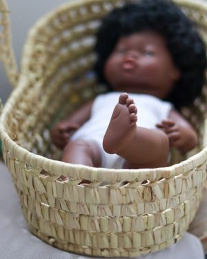 Miniland babypop | Afrikaans meisje