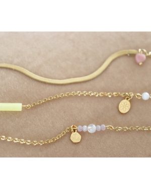 Kunziet, Maansteen & Vlindertjes Armband 2