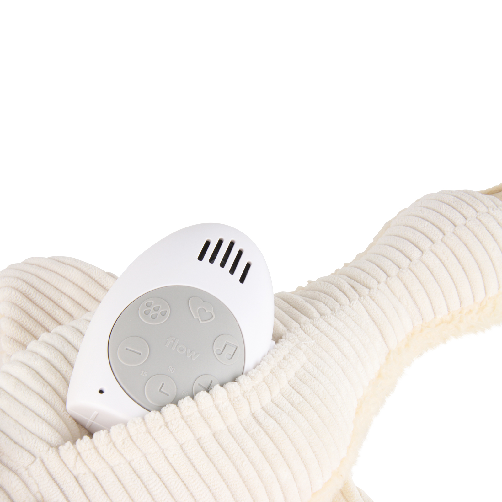 Hartslag knuffel Lou | beige