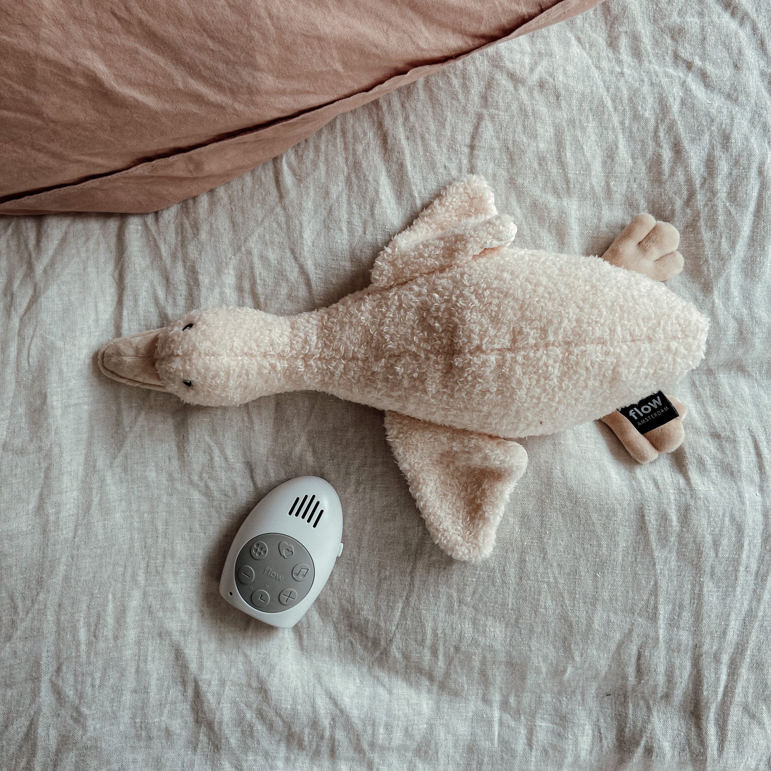 Hartslag knuffel Lou | beige