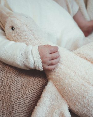 Hartslag knuffel Lou | beige