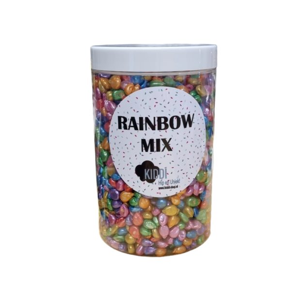 speelparels regenboog mix voor in de sensory bak