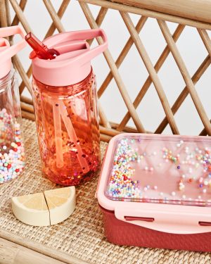 Drinkfles macaron pops soft coral