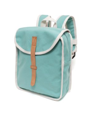 Recycled cotton backpack spearmint